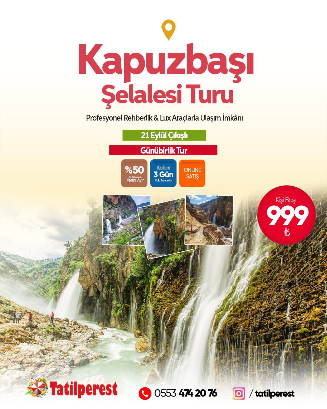 KAPUZBAŞI ŞELALESİ TURU